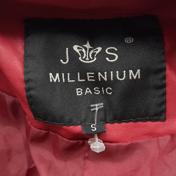 BUTTERY SOFT FAUX LEATHER JACKET - Picture 8 of 9